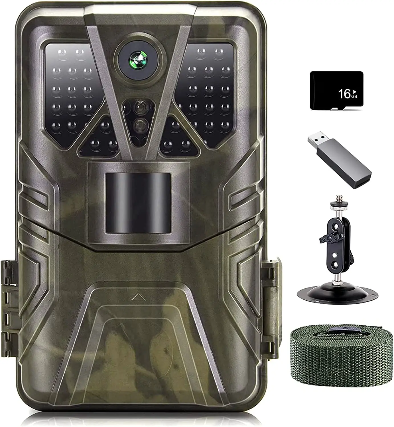 Wildlife Camera 36MP HD Trail Game Camera with Night VisionIP66 Waterproof  Wildlife  Scouting Hunting Wildlife Observation