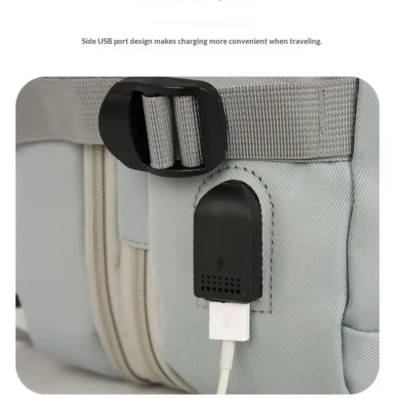 Großer Multifunktions-Lade-Rucksack mit Erweiterungsmöglichkeit für Geschäftsreisen und Computer – Detail 13