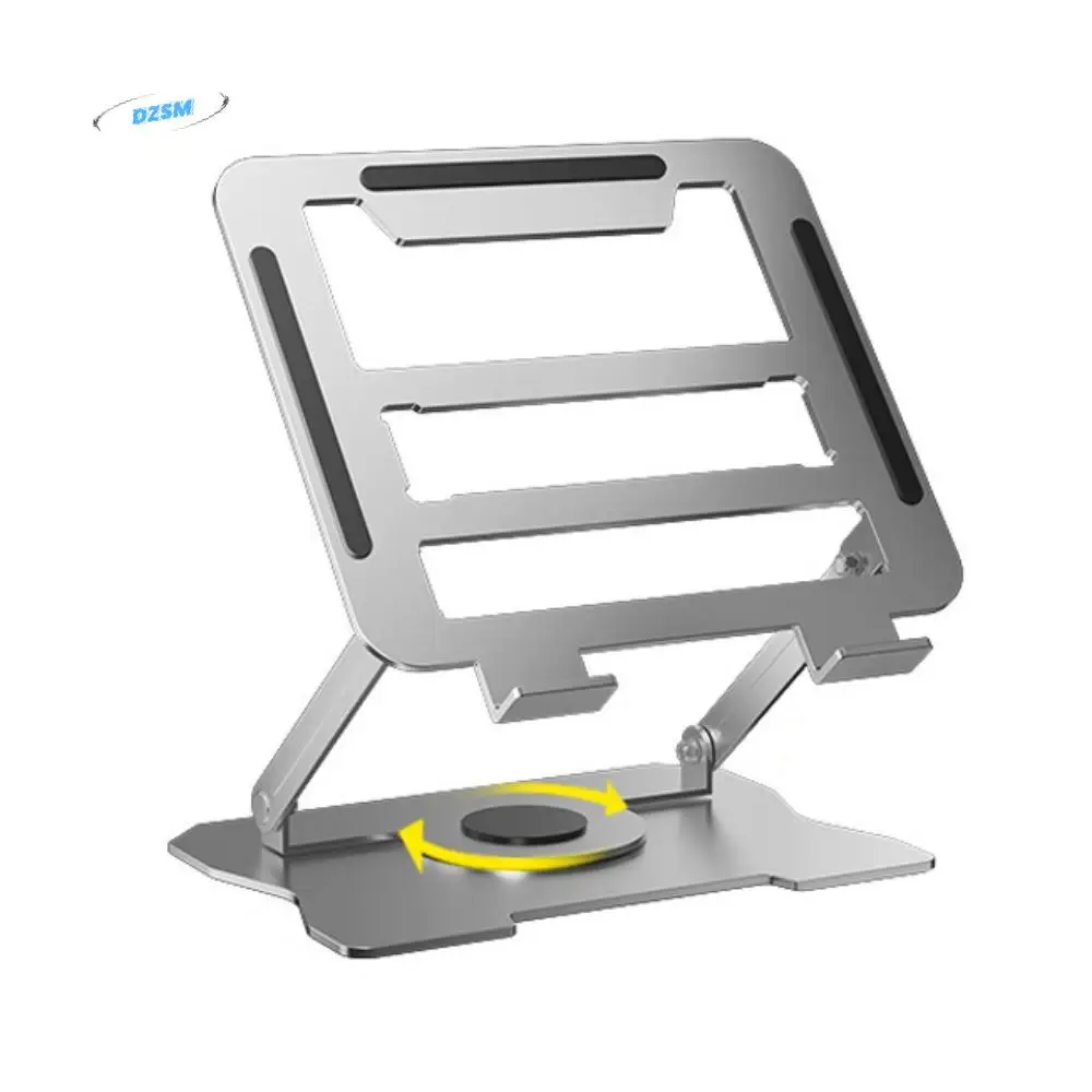 

360° Rotation Rotatable Tablet Stand Heat Dissipation Multi Angle Laptop Holder Metal Anti Slip Laptop Metal Bracket Notebook