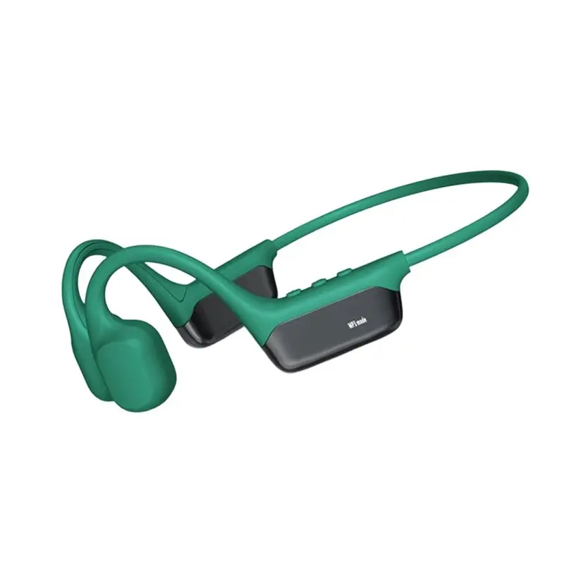 AT82-True Bone Conduction Headphone Bluetooth 5.3 HIFI Music Headset 32GB MP3 Player LED Digital Display IPX8 For Swim