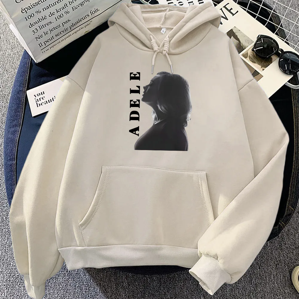 2024 Tour Adele in Munich Hoodies Moletom Casual Winter Fall Women/Men Sweatshirt Unisex Streetwear Hooded Soft Graphic Clothing