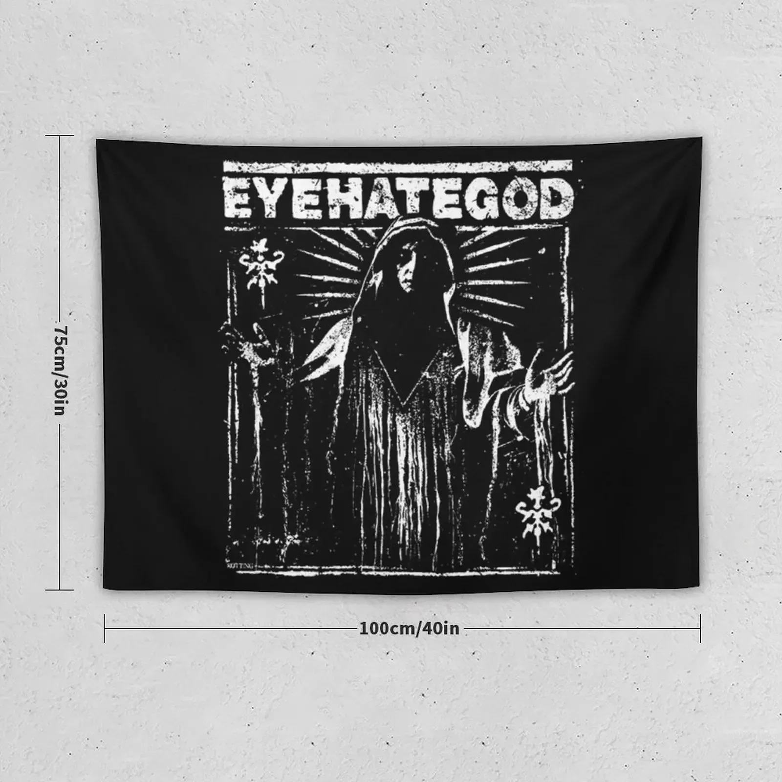 Eyehategod T-ShirtEyeHateGod Tapestry Wallpaper Bedroom Room Decoration Aesthetic Bedroom Deco Tapestry