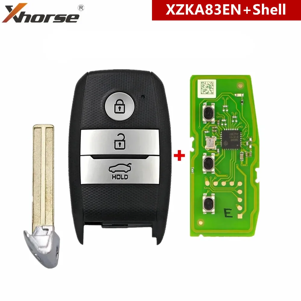 1/3/5PCS XHORSE XZKA83EN Special PCB Board Exclusively for Hyundai/Kia Car Key with 3 Buttons Remote Case