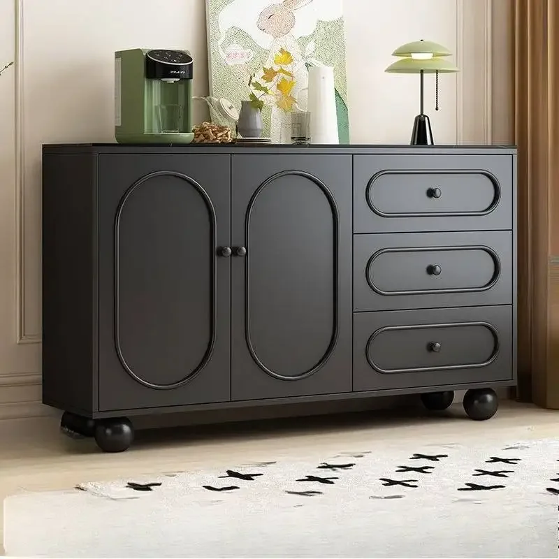 Bookcase Living Room Cabinets Decoration Black Luxury Living Room Cabinets Drawers ApartmentsVitrineschrank Furniture Home