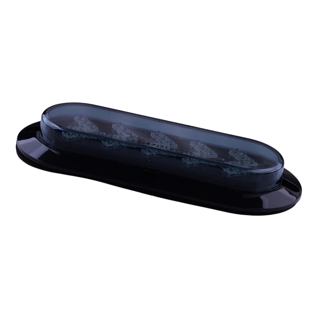 2 pezzi 12-24V lente affumicata ambra LED per auto camion rimorchio indicatore laterale ovale indicatore di direzione lampada