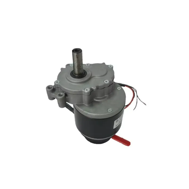 Motor Kursi Roda Listrik MY1016Z 24V 250W dengan Poros Berulir Internal 120rpm dan Rem Elektromagnetik Motor DC Mesin Pemotong Rumput