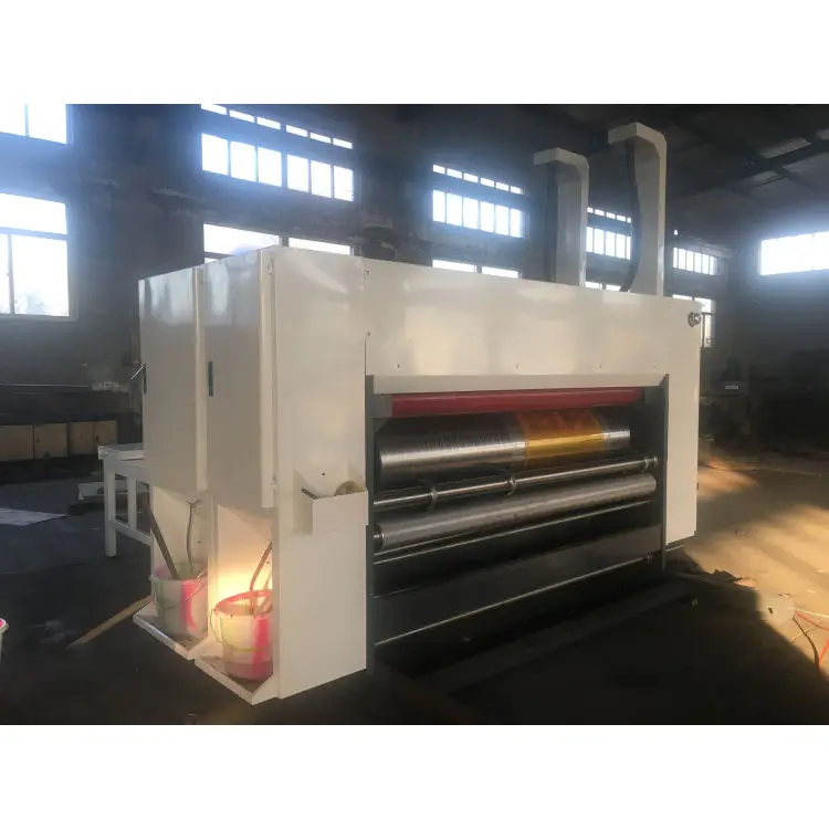 Chain Feeder Karton Drukmachine Flexo Afdrukken Steken Stansmachine