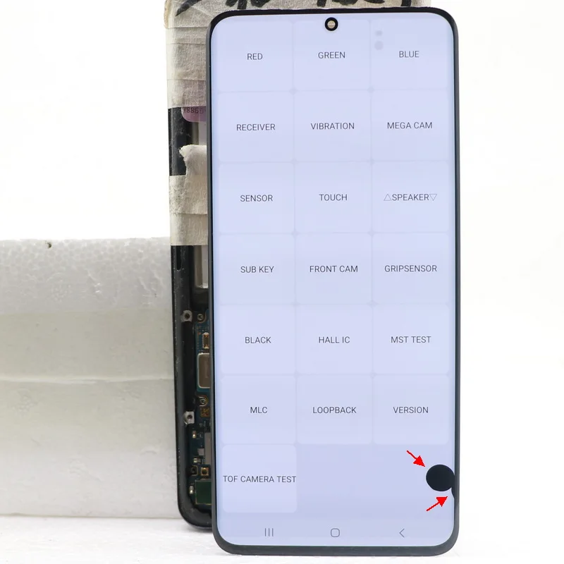 ORI 120HZ AMOLED S20 Ekran LCD z dotykiem (Digitizer) do Samsung Galaxy S20 G980 SM-G980N SM-G980B G980F/DS — zdjęcie produktu 3