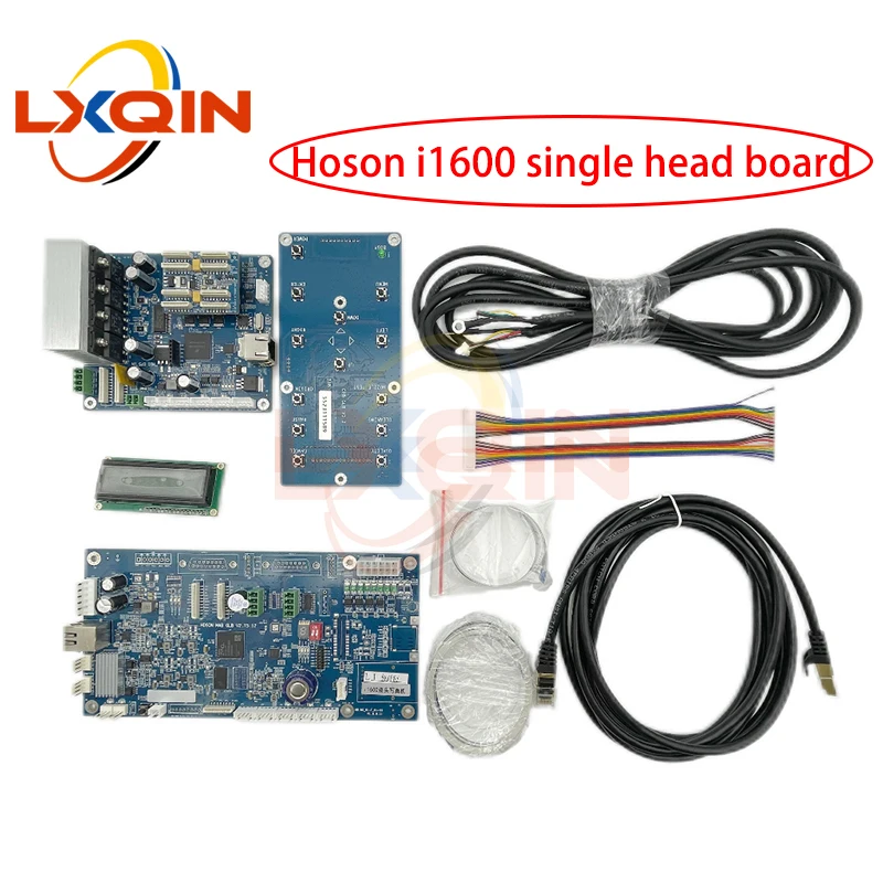 

LXQIN Epson i1600 Hoson Double Head Board Kit for Eco solvent / Water Base /UV Printer Network Version