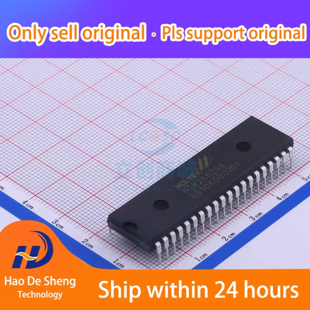 

10PCS/LOT HT82K629A DIP-40 New Original In Stock
