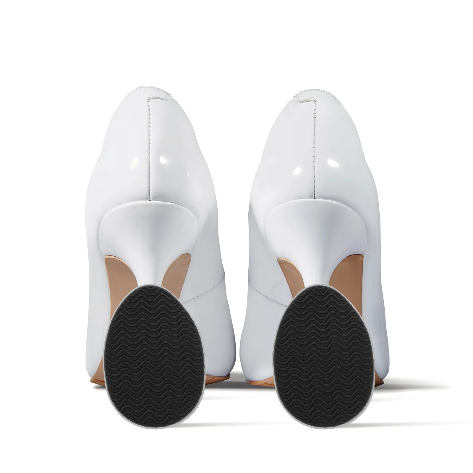 

2 Pairs Non slip Shoe Pads High Women Adhesive Protectors Anti Mute Pads Wear resistant Shoe