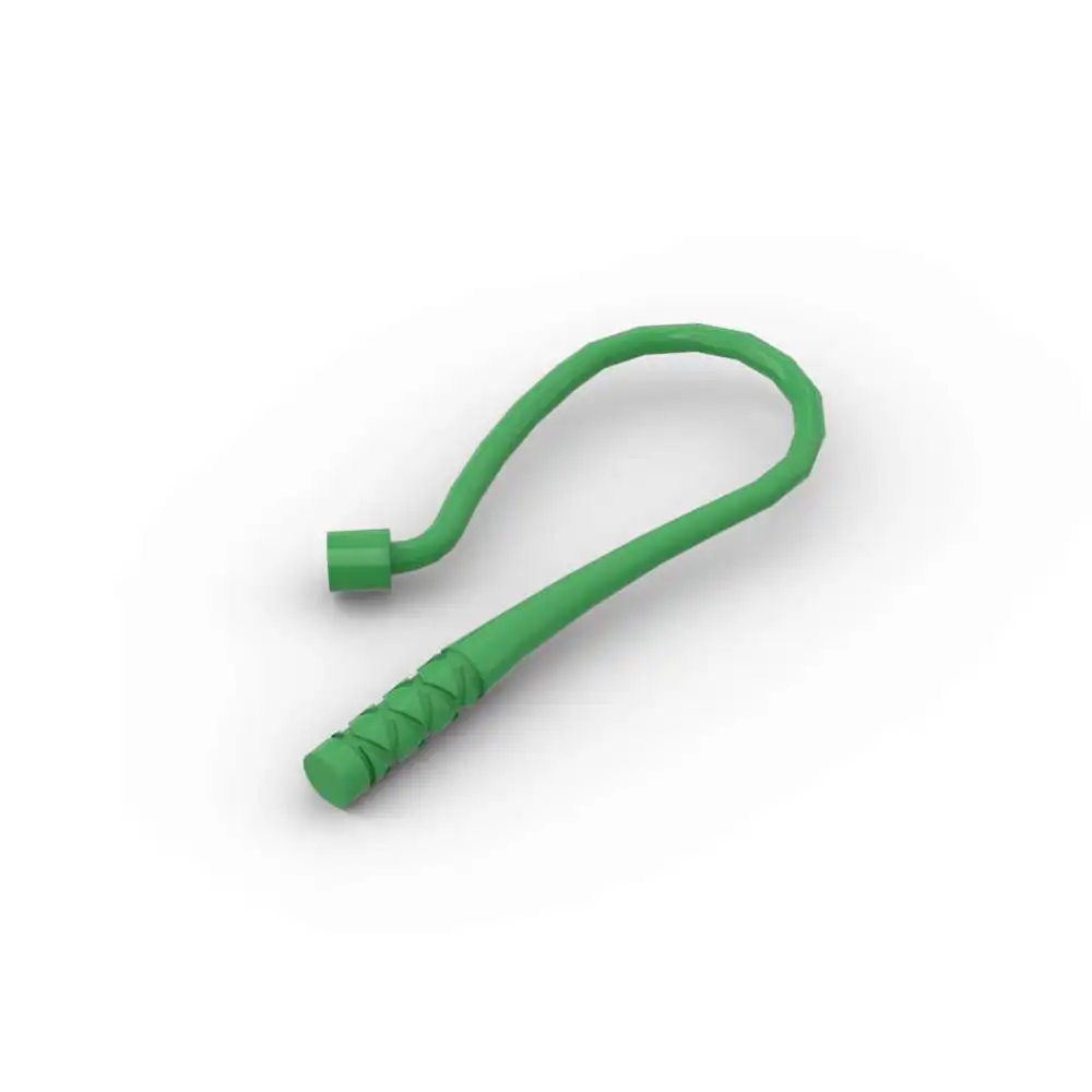 

MOC 10PCS 88704 Handheld Whip Building Blocks Set Equipment Whip - Bent compatible Assemble Particle Toy Children Birthday Gifts