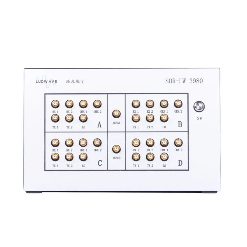 【Brand new】LUOWAVE 3980 High Performance 8 C-hannels SDR USRP Software Defined Radio Hardware SDR Radio