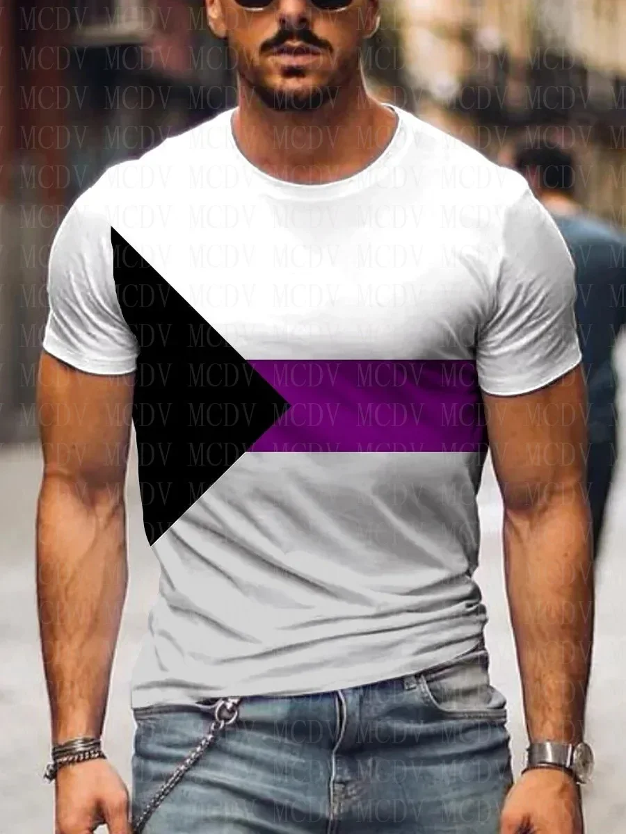 تيشيرت فخر بوكر للرجال ، مطبوع ثلاثي الأبعاد ، ملون ، أفضل ثقب له ، تيشيرت صيفي ، تيشيرت غير رسمي