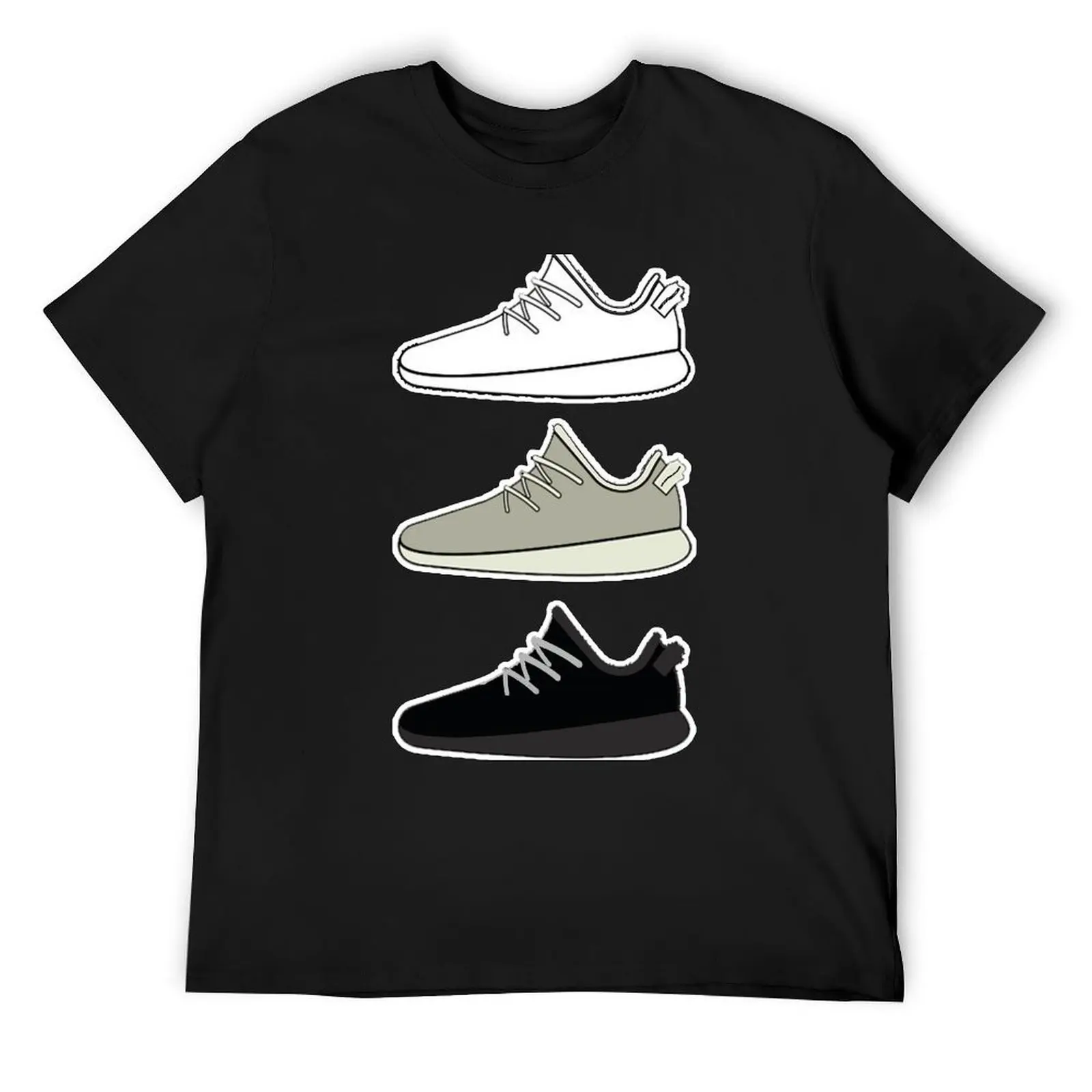 Футболка YEEZY BOOST 350_ 3 UP, винтажные дизайнерские рубашки, быстросохнущая футболка большого размера с рисунком, мужские футболки