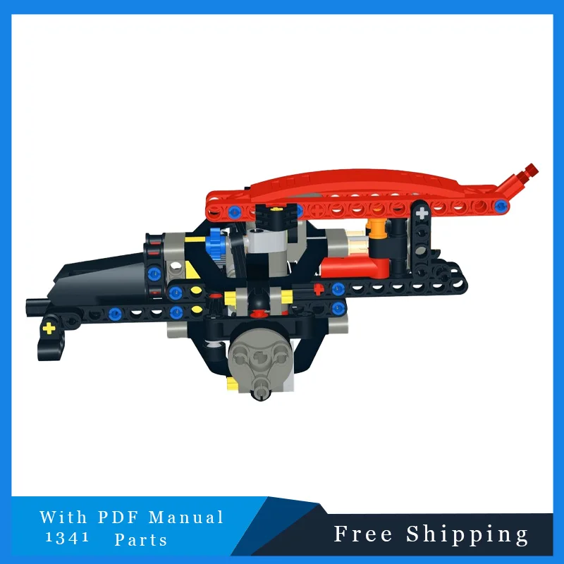 شعبية 1341 قطعة سيارة رياضية حمراء سريعة وحدات اللبنات نموذج لتعليم الأطفال لتقوم بها بنفسك تجميع لعبة هدايا عيد الميلاد عيد الميلاد #6