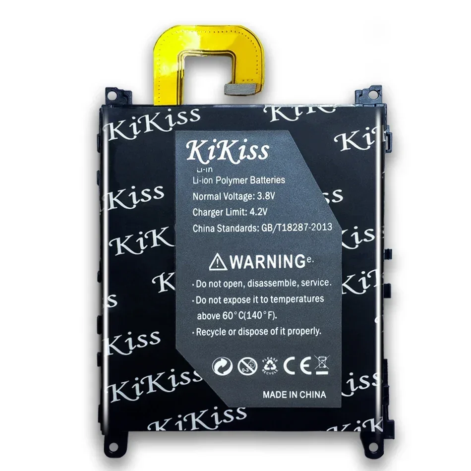 KiKiss Battery For SONY L39h Xperia Z1 Honami SO-01F C6902 C6903 LIS1525ERPC 4300mAh Mobile Phone