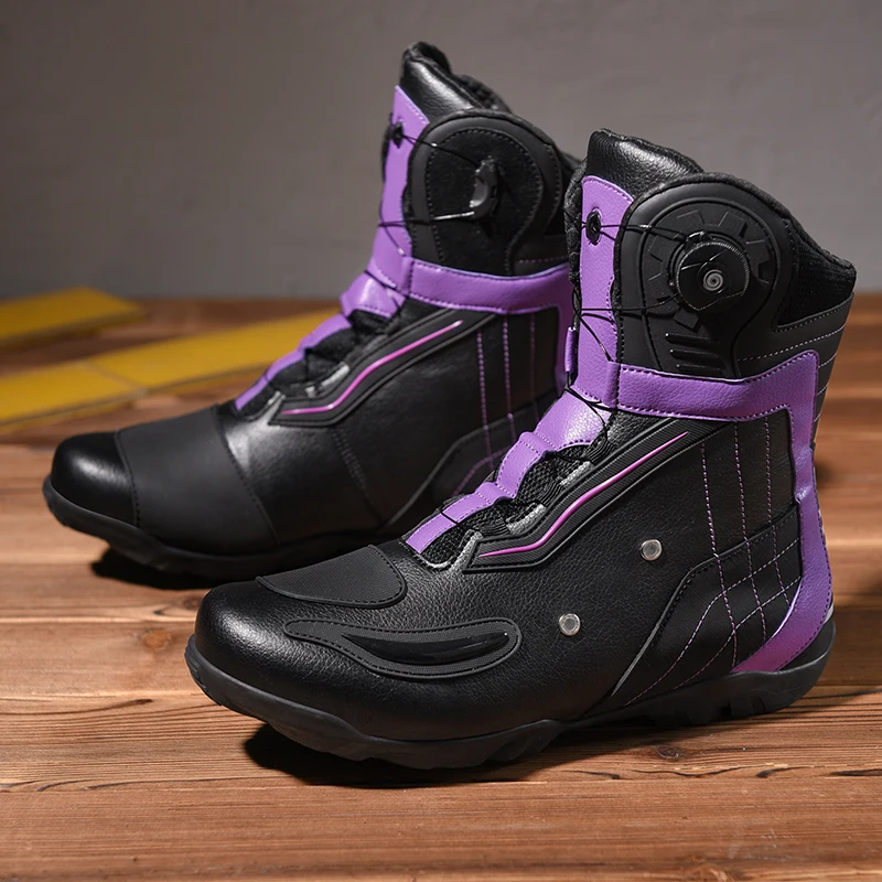 

Мотоциклетное оборудование, велосипедные ботинки, обувь для верховой езды в стиле ретро, кожаные водонепроницаемые мотоциклетные ботинки, мотоциклетные ботинки, спортивная обувь