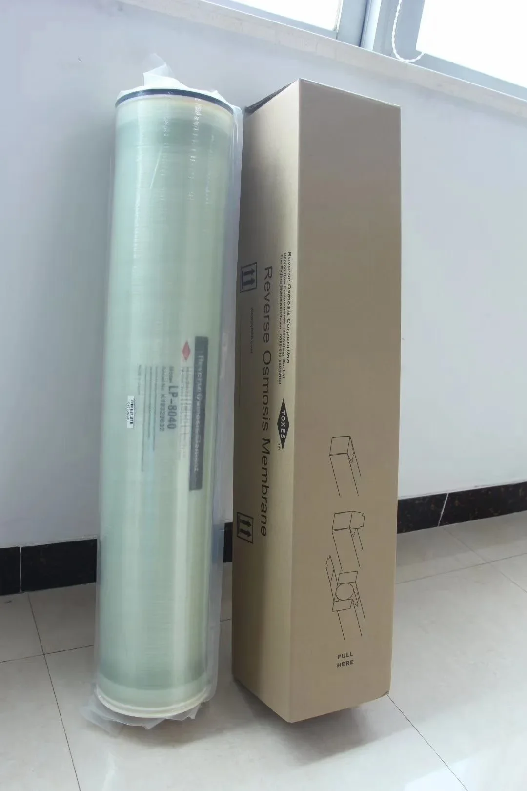 Wholesale High Quality Industrial 6900GPD Water Treatment 8040 Reverse Osmosis Membrane