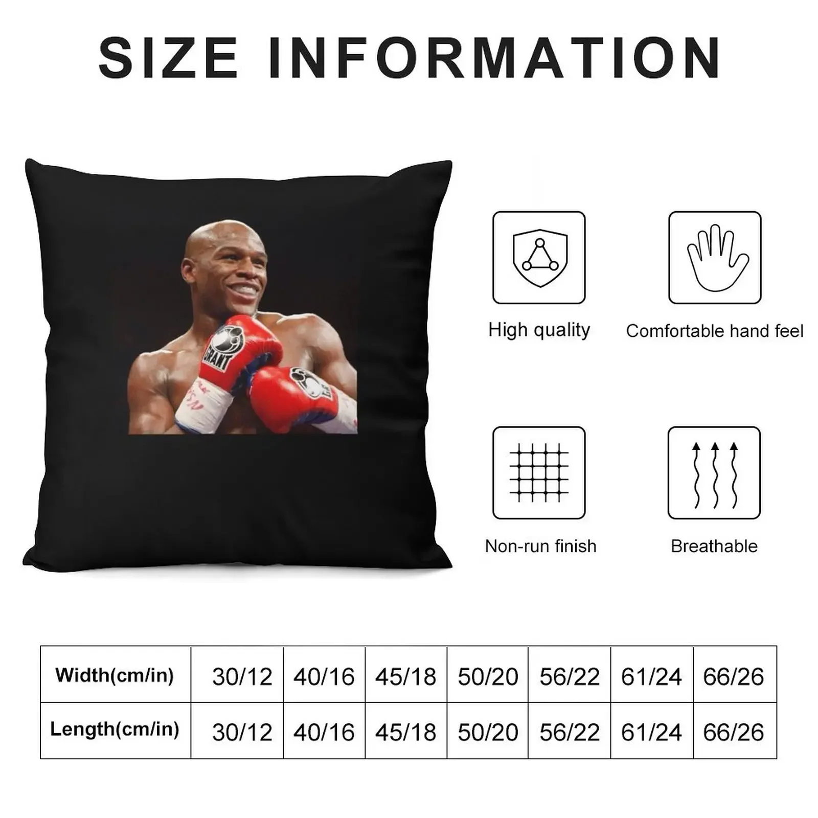 floyd mayweather Classic Throw Pillow Custom Cushion Photo Embroidered Cushion Cover pillows decor home pillow