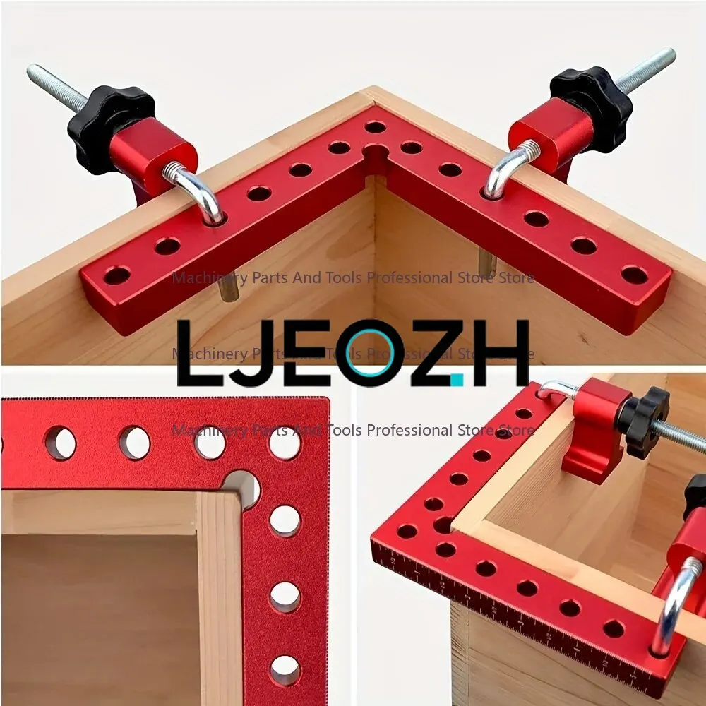 Aluminum Alloy 90-degree Woodworking Ruler Metric Right Angle Measurement Scribing Positioning Multi-function