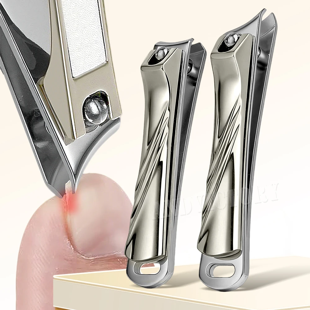 1/2 Teil/satz Schräge Kante Nagelknipser Edelstahl Eingewachsene Fingernagel Zehennagel Schräg Gebogene Nagel Cutter Trimmer Maniküre Toos