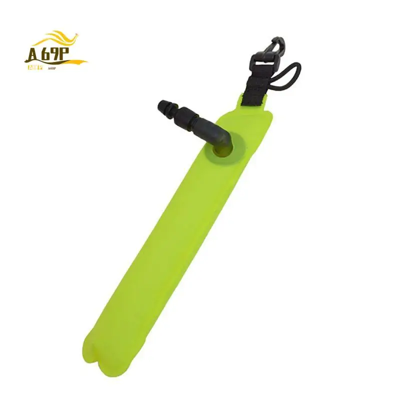 A69P-Scuba Diving Mini Diving SMB Pendant Inflatable Safety Sausage Signal Tube Surface Buoy For Diving Enthusiasts