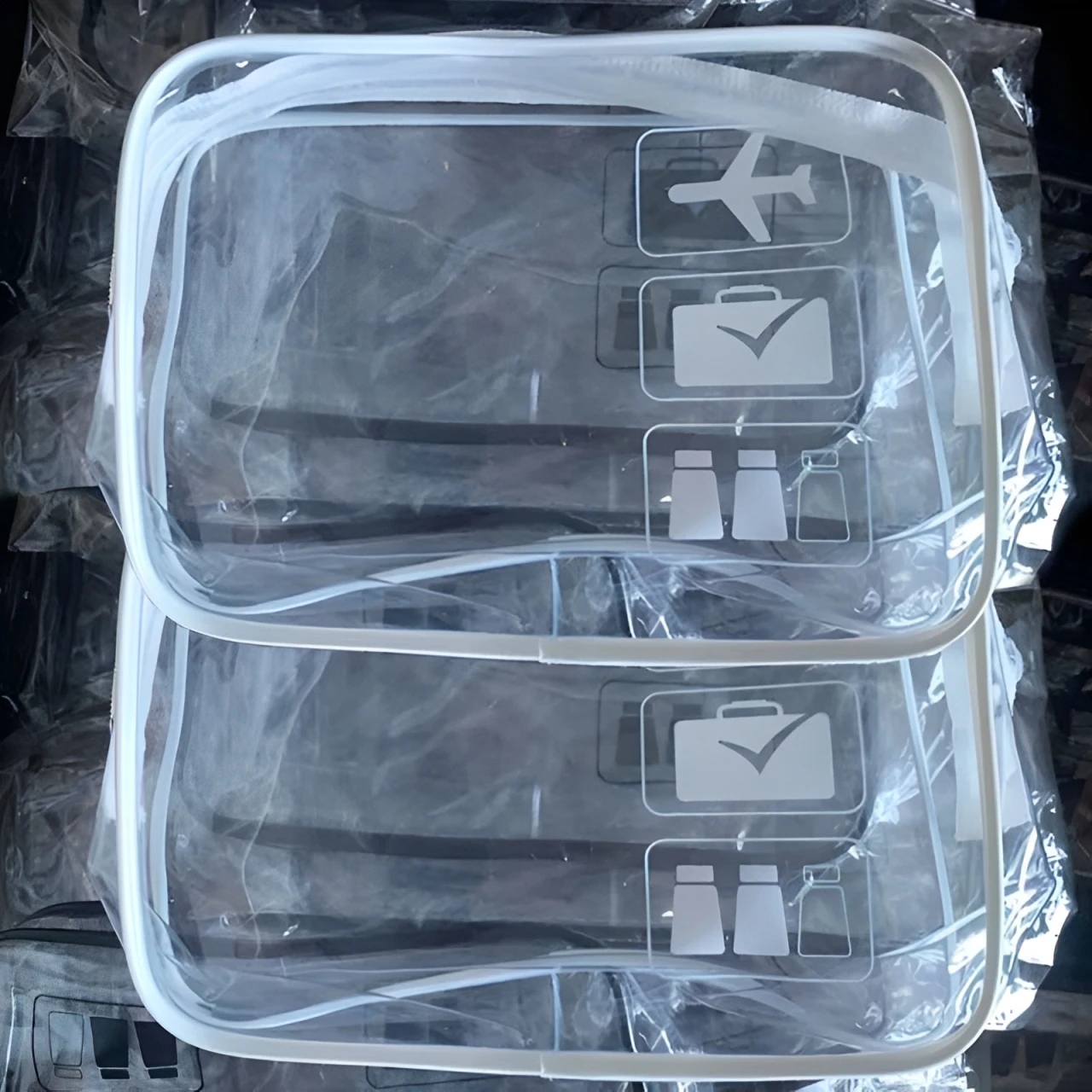 1/3pcs Transparent Zipper Makeup Bag Organizer Box Men Women Travel Clear Cosmetic Bag Waterproof Toiletry Wash Make Up Bags
