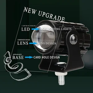 Mini -Motor Colling Light Lampe Spotlight R ATV Roller Motor Nebel Leichtzubehör 12V 10 Hauptverkauf Farol XJ6 - №1