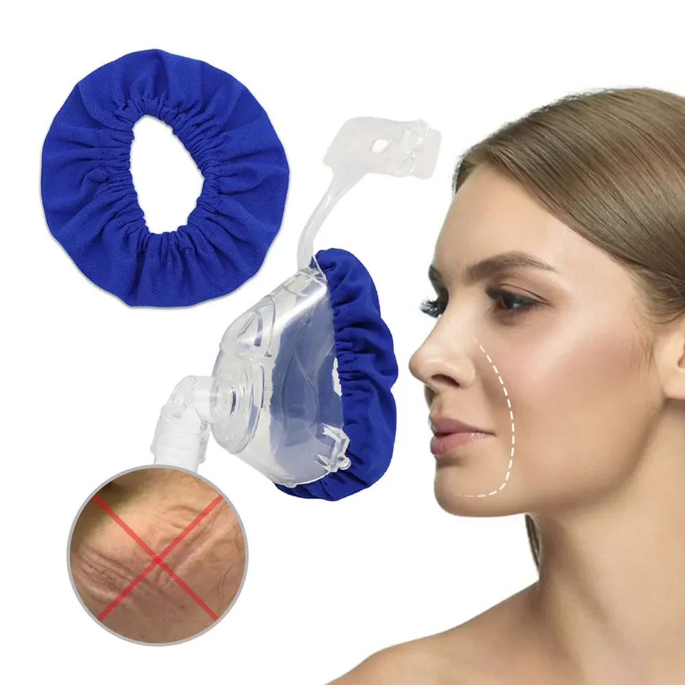 1PCS CPAP Mask Accessories Liners Reusable Fabric Cover Comfort Cotton Mask Cover To Reduce Air Leaks Washable and Easy To Clean