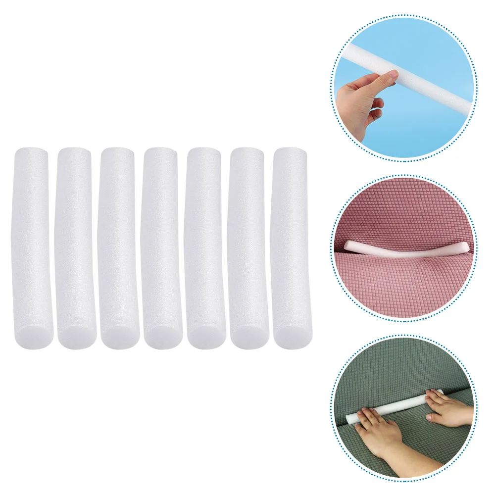 7 Pcs Sofa Folding Couch Caulking Strip Cushions Cover Sticks Slipcover Tuck Grips for Mug Furniture Travel Couches