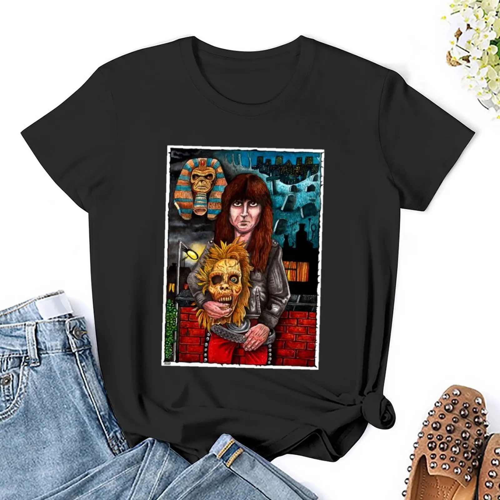 Camiseta Anime Feminina, Correr para as Montanhas, Vestuário, Funnys, Alfândega, Nova Edição