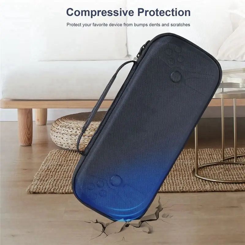 A33T EVA Shockproof Carrying Case for PlayStation Portal, Protective Handheld Console Handbag, Travel-Friendly Storage Bag with