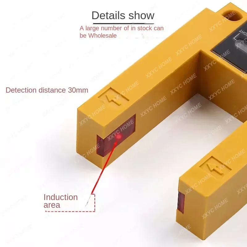 OMRON E3S-GS3E4 E3S-GS3B4 정품 U 트로프 타입 광전 센서 스위치, 산업 2M 또는 5M 12-24VDC