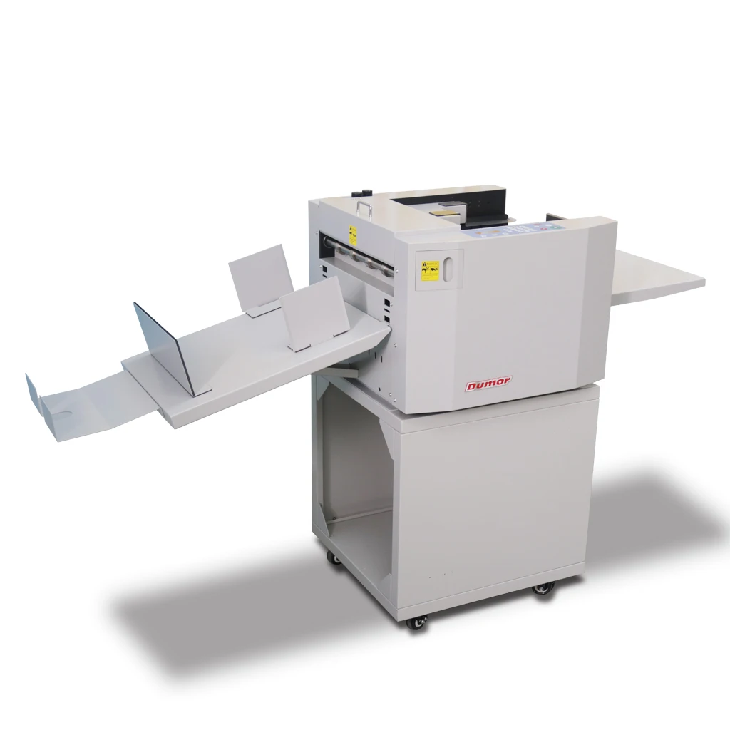UV Coated Paper Automatic Slitter Cutter Progressive Creaser ( Optional Perforator )