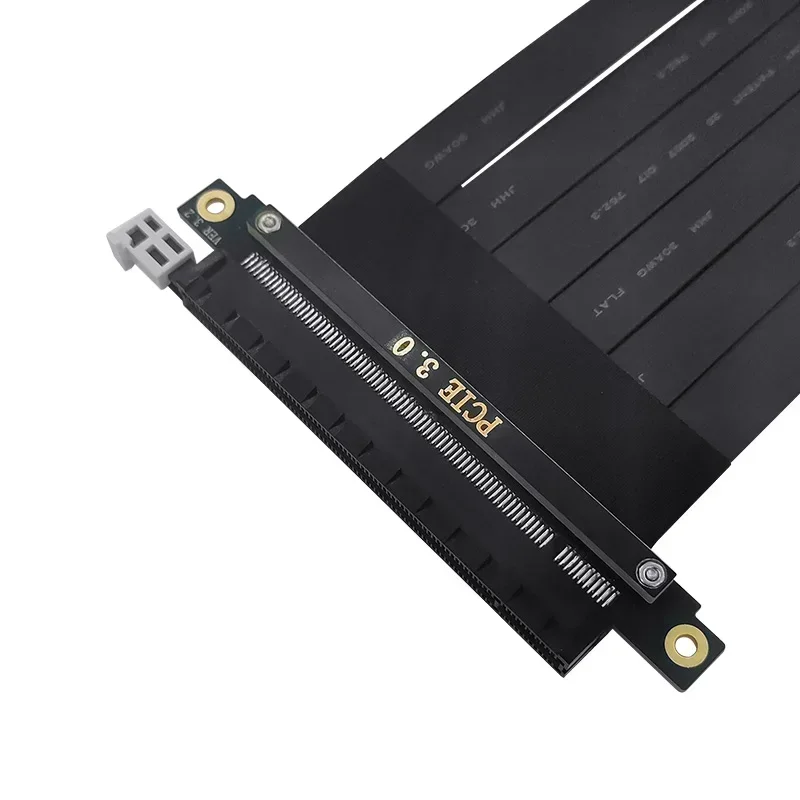 Full Speed PCIE3.0 X16 To X16 Extension Adapter Cable Straight For Server Compatible with N Series Graphics Card Expansion
