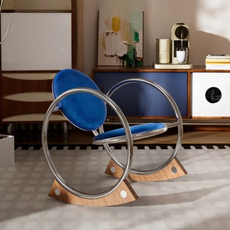 

Rocking chair, casual retro living room rocking chair