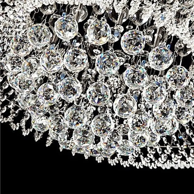 30/40mm Multi Sided Crystal Glass Ball Hanging Clear Crystal Lighting Ball Prisms Curtain Chandelier Decor Crystal Lighting Ball