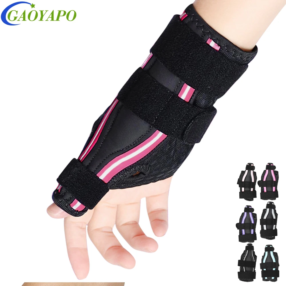

Professional Thumb & Wrist Brace Support for Workout- Adjustable Breathable Thumb Spica Splint for Men & Women,Left &Right Hand