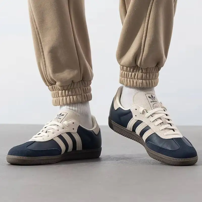 Adidas Trefoil Samba OG German Trainers, Fashion Trend Low Top Unisex Daily Wear Sneakers JI3217