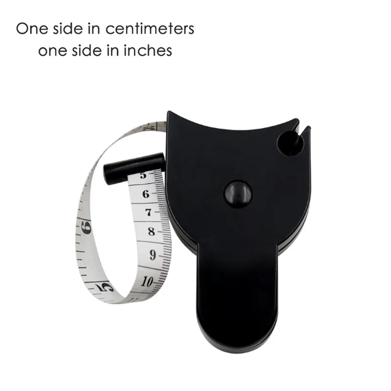 Self-tightening Body Measuring Tape Ruler 150cm/60inch Accurate Fitness Caliper Measuring Body Tape Measure