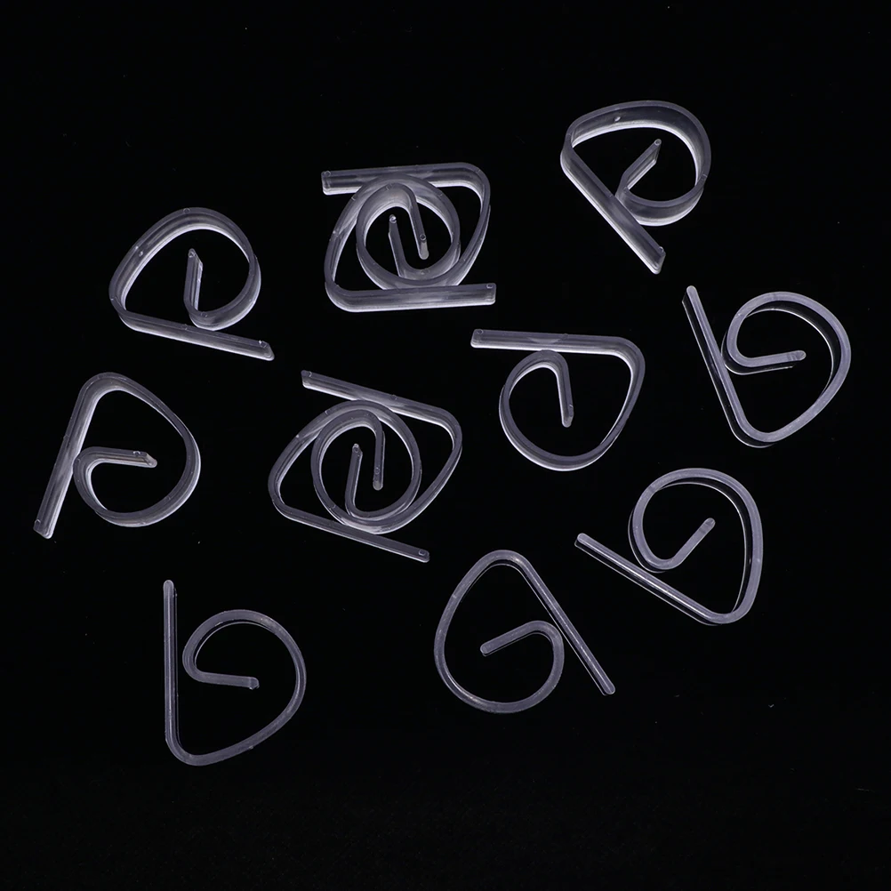 

25pcs Transparent Table Cloth Clips Set Table Cover Clamps For Outdoor Tables Windproof Dinner Wedding Picnic Use