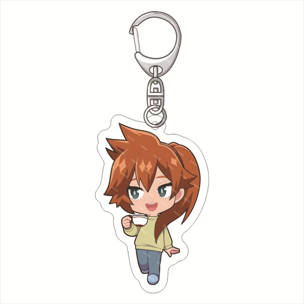 Anime My Hero Academia chain Cartoon Characters Acrylic Pendant Keyring Jewelry Key Ring Acrylic Pendant friend Toy Gift