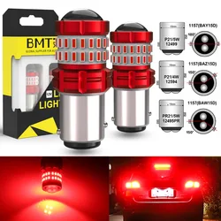 BMTxms 2PC Canbus BAZ15D P21W/4W BAW15D PR21W/5W BAY15D P21/5W 1157 LED 12499 12594 12595PR LED Brake Stop Tail Red Singal Light
