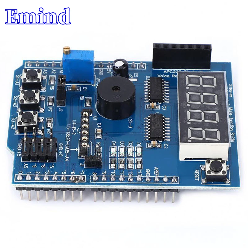 2/5/10/20/50Pcs Multifunctional Expansion Board Basic Learning Kit MCU Development Board Bluetooth Infrared Module Interface