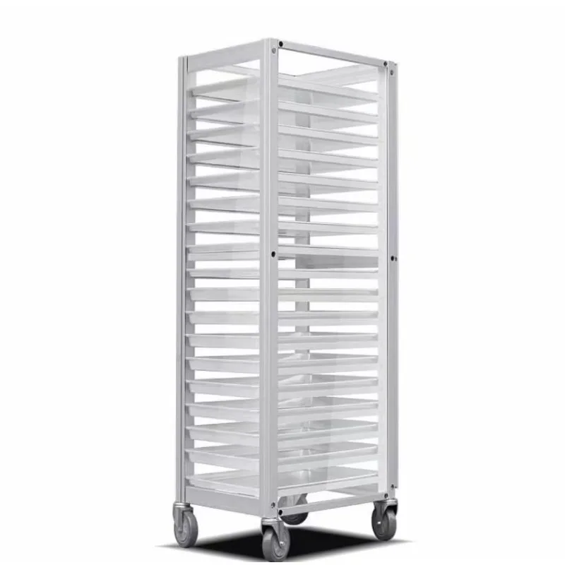 Best Selling Aluminum Alloy Baking Tray Rack Trolley Cart for Oven Cooling Steaming Baking