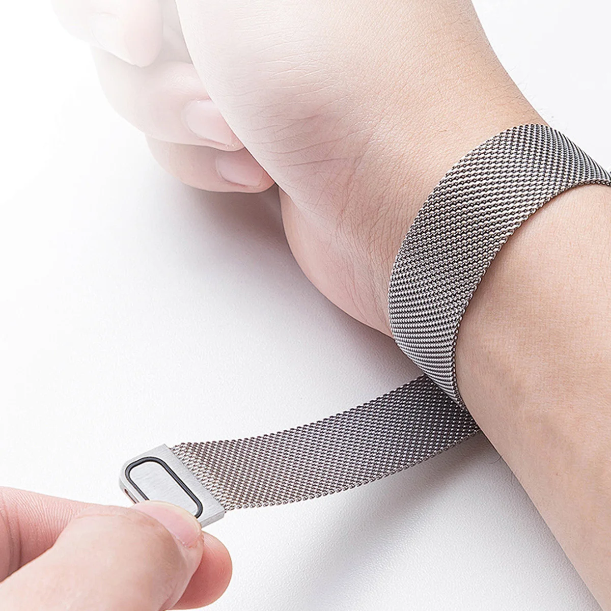 Milanese Loop Band For Redmi watch 5 4 Bracelet For Xiaomi Mi band 9pro/8pro Wristband Replacement Metal Strap Accessories image 5