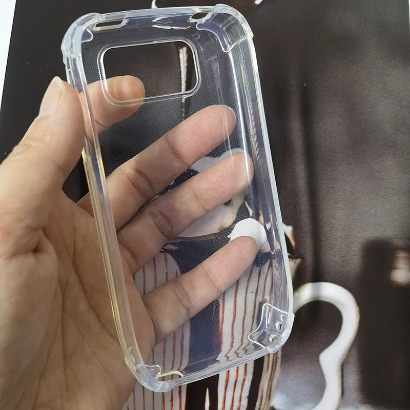 Чехол для Nokia E71 E72 E63, мягкий чехол из ТПУ, задняя крышка для Nokia E 63, чехол