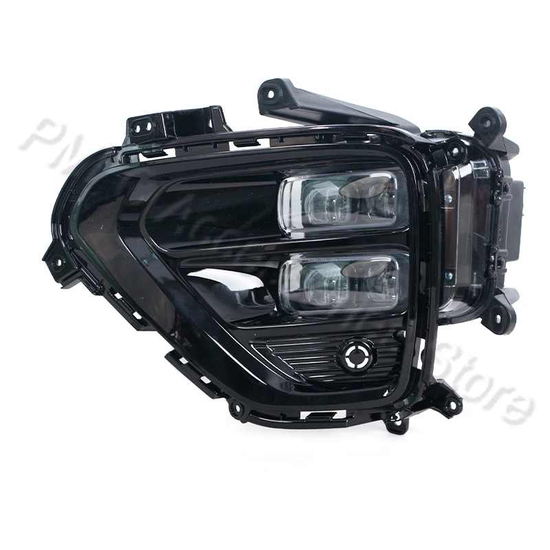 1 مجموعة المصد الأمامي LED DRL النهار مصباح جيد الإضاءة LED ضوء النهار الضباب الخفيف المصابيح الأمامية الأبيض Foglamp لكيا كرنفال 2019 2020