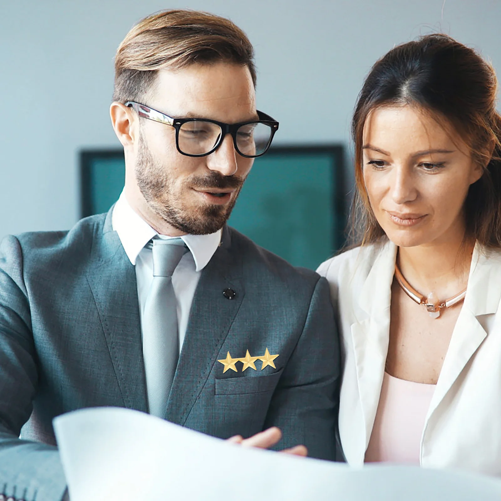 

12Pcs Star Badges Zinc Alloy Classic Star Lapel Pins Party Costume Decorations Hat Clothes Accessories Independence Day Veterans